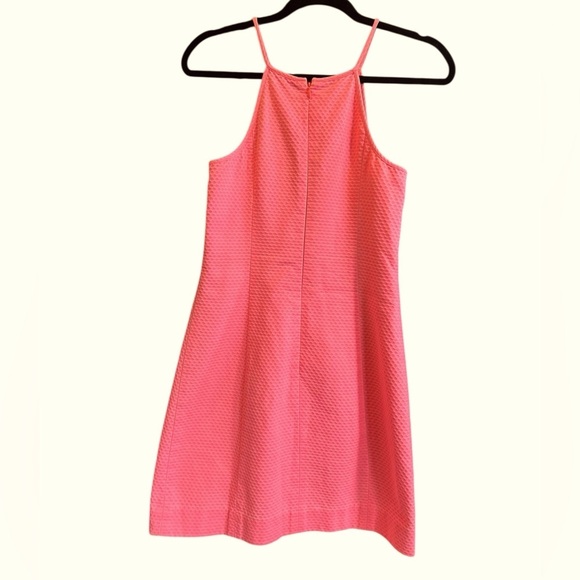 Lilly Pulitzer Vibrant Pink Dress with Gold Accents - Picture 13 of 15